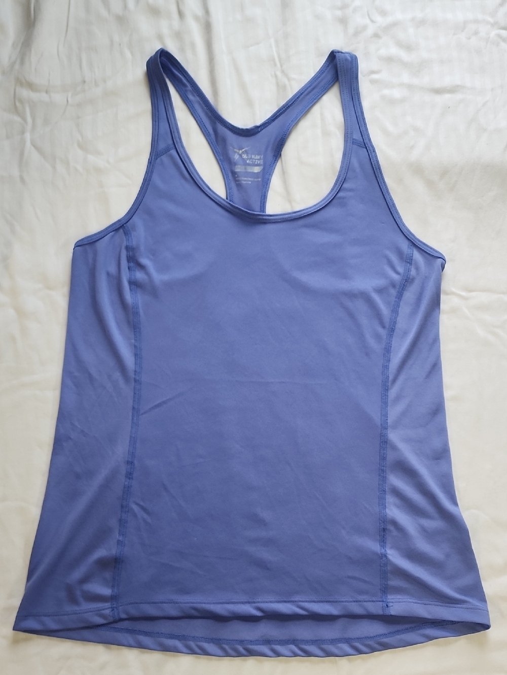 Old Navy Go-Dry Tank S/143028-13 Racerback Blue Sz M